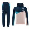 Manchester City Hoodie Trenings Collegegenser 2023-24 Kvart-Zip Krem Manchester City Hoodie Trenings Collegegenser 2023-24 Kvart-Zip Krem